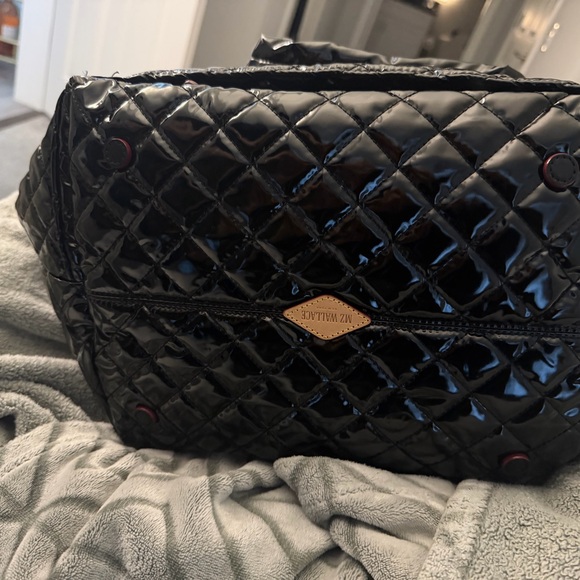 MZ Wallace Black Quilted Tote - Picture 5 of 6
